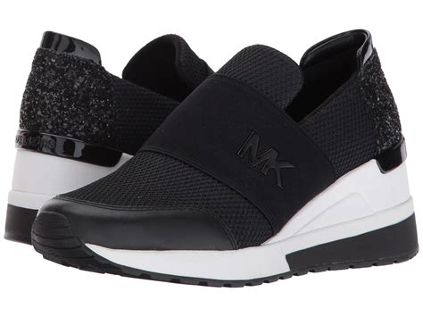 michael kors felix trainer black.